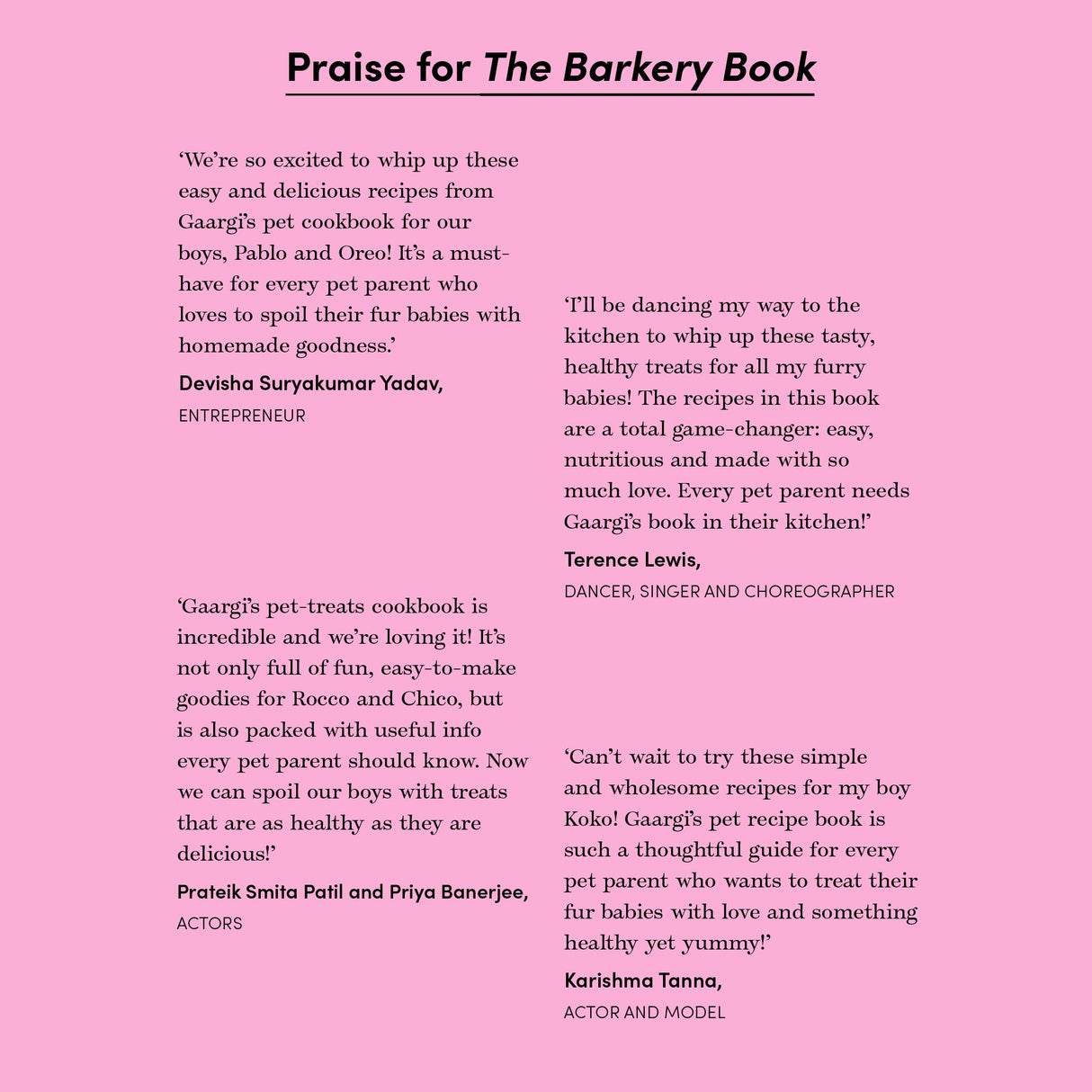 The Barkery Book: Delicious DIY Treats for Your Dogs - Retail Maharaj
