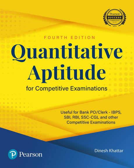 Quantitative Aptitude for Competitive Examinations, 4e - Retail Maharaj
