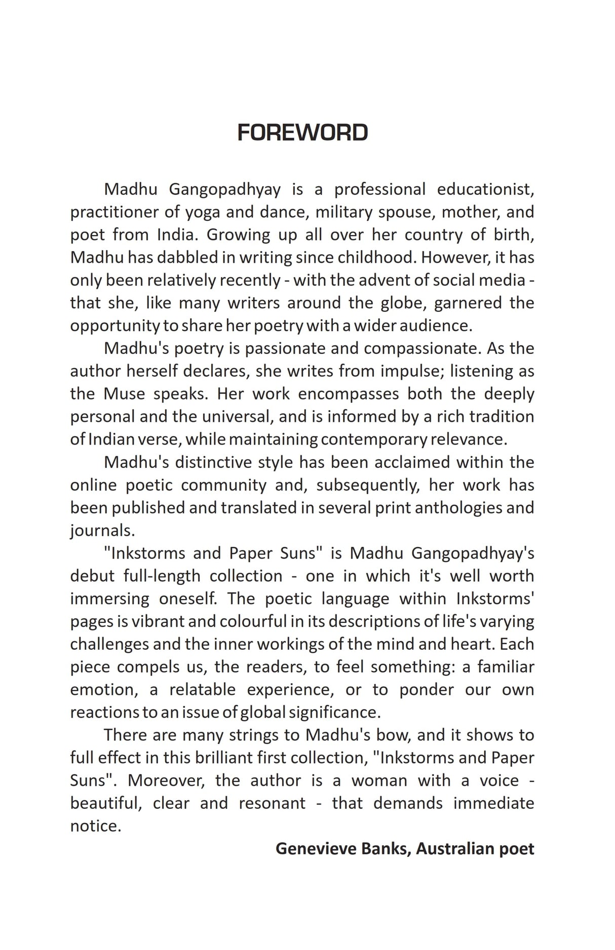 Inkstorms and Paper Suns