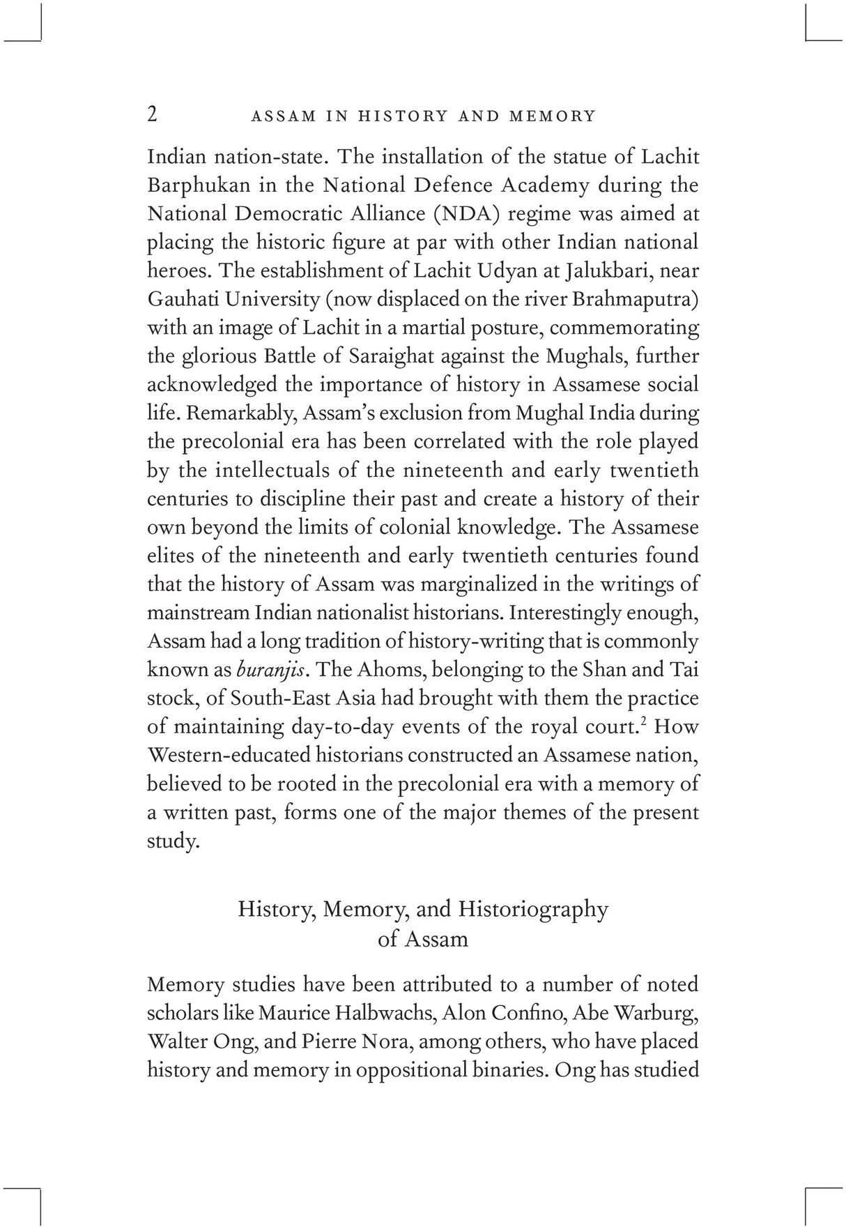 Primus Books - Assam in History and Memory: Restructuring the Past in the Nineteenth and Early Twentieth Centuries - Retail Maharaj