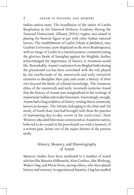 Primus Books - Assam in History and Memory: Restructuring the Past in the Nineteenth and Early Twentieth Centuries - Retail Maharaj