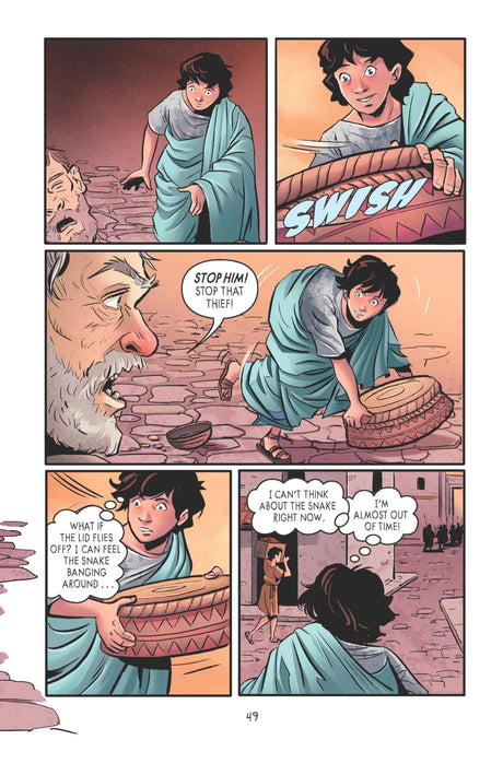 I Survived Graphic Novel #10: The Destruction Of Pompeii Ad 79 - Retail Maharaj