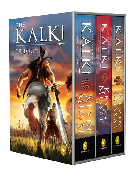 The Kalki Trilogy (Set of 3 Books) - Avatar of Vishnu; Eye of Brahma; Sword of Shiva - Retail Maharaj