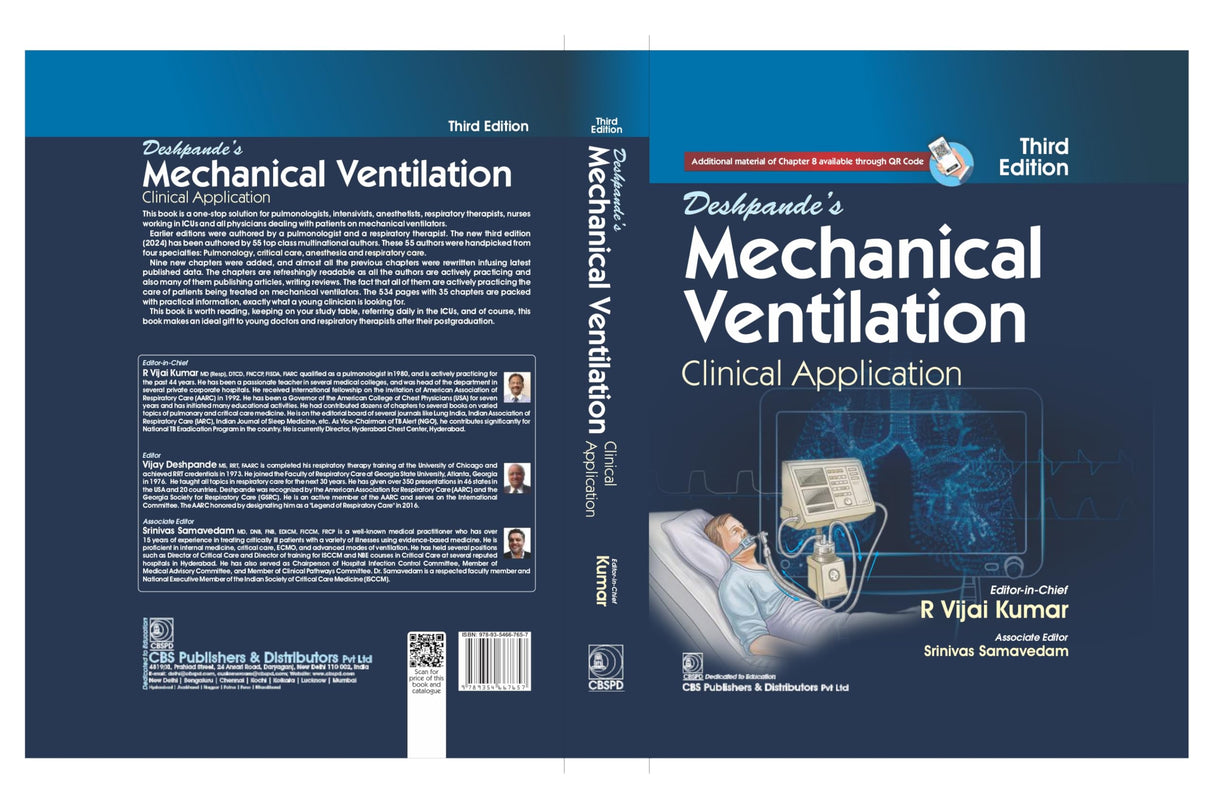Deshpandes Mechanical Ventilation Clinical Application 3Ed (Hb 2025)