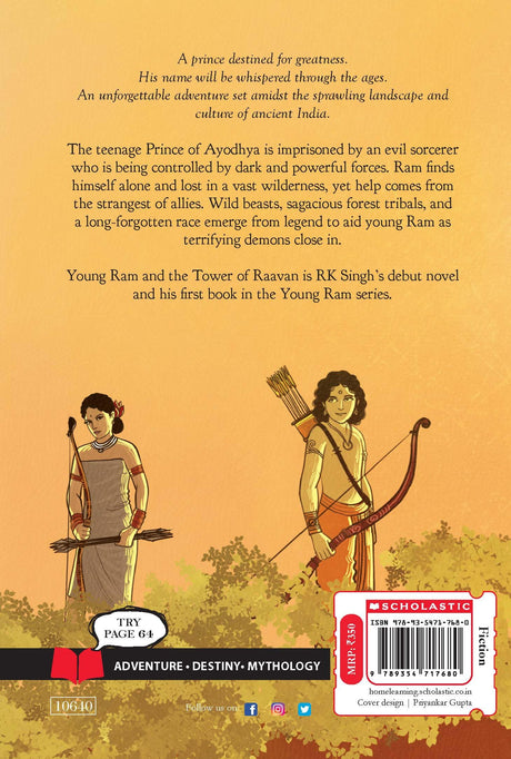 YOUNG RAM AND THE TOWER OF RAAVAN - Retail Maharaj