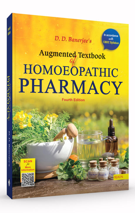 DD Banerjee Augmented Textbook of Homoeopathic Pharmacy (4th Edition) In Accordance with CBDC Syllabus - Retail Maharaj