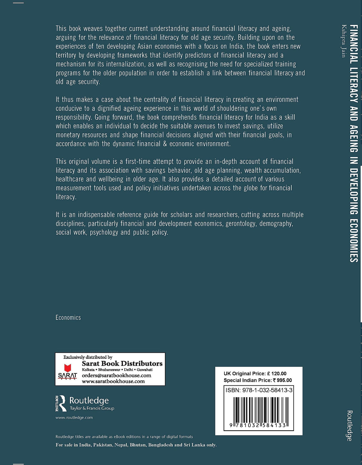 Financial Literacy and Ageing in Developing Economies - Retail Maharaj