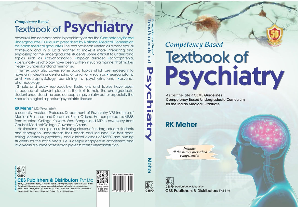 Competency Based Textbook Psychiatry (Pb 2024)