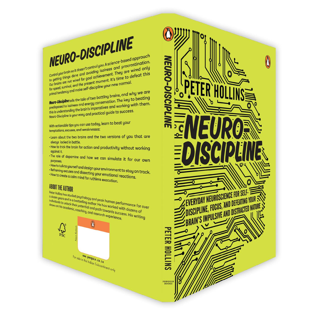 Neuro-Discipline: Everyday Neuroscience for Self-Discipline, Focus, and Defeating Your Brain’s Impulsive and Distracted Nature | A Science-Backed Guide - Retail Maharaj