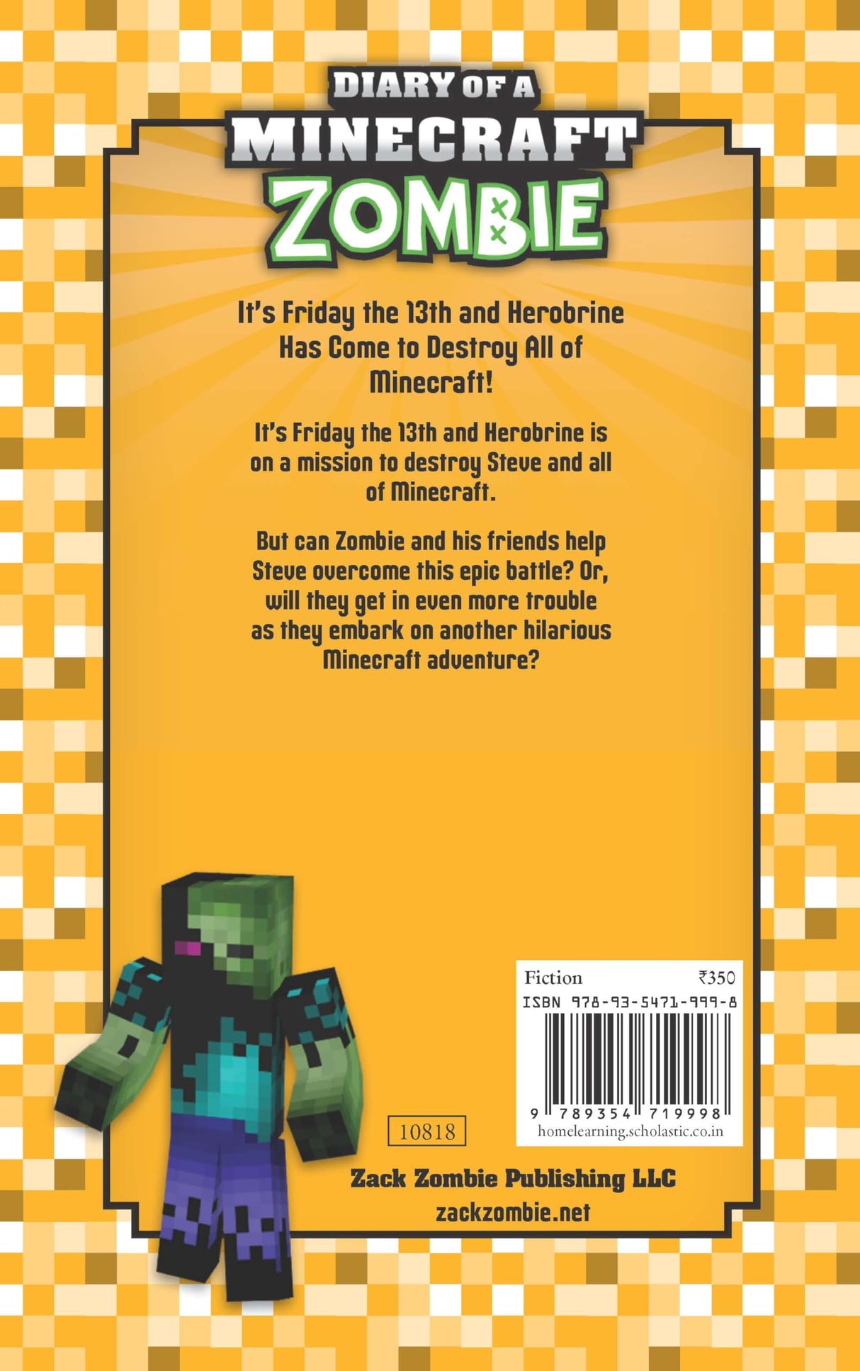 DIARY OF A MINECRAFT ZOMBIE #13: FRIDAY NIGHT FRIGHTS - Retail Maharaj