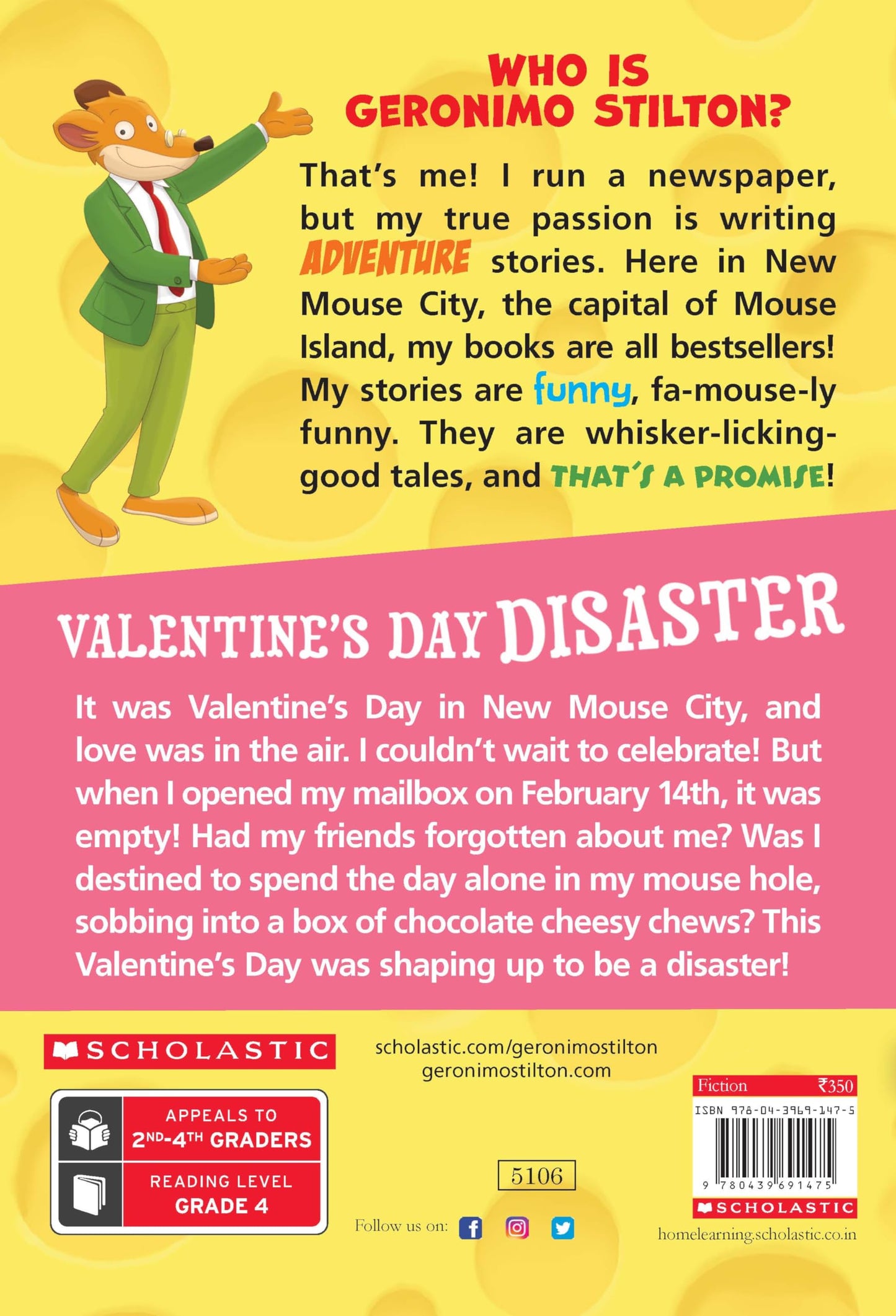 GERONIMO STILTON #23 VALENTINES DAY DISASTER