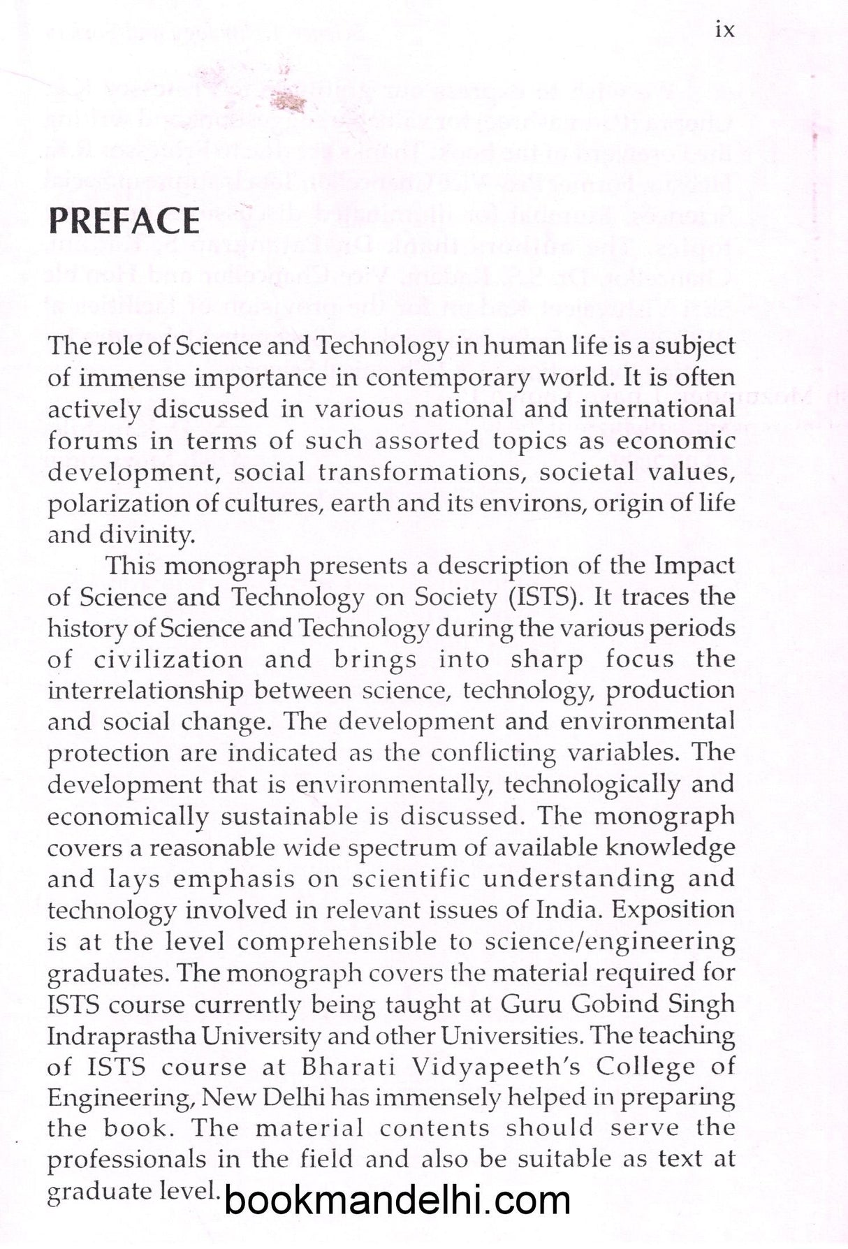 Science Technology & Society - Retail Maharaj