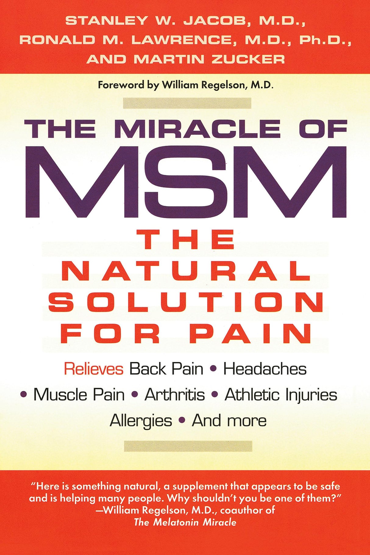 The Miracle of MSM: The Natural Solution for Pain