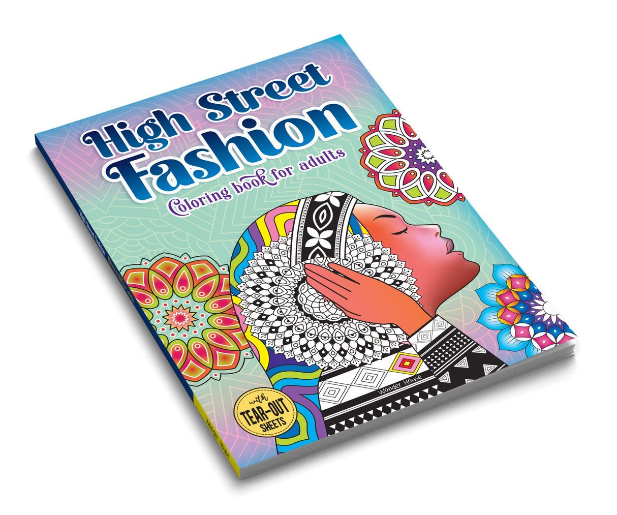 High Street Fashion Coloring book for adults - Retail Maharaj