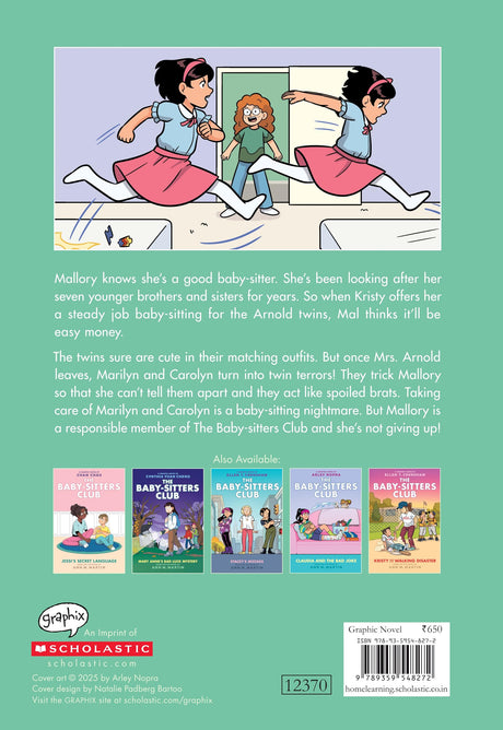 The Baby-Sitters Club Graphic Novel #17: Mallory And The Trouble With Twins - Retail Maharaj