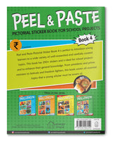 Peel & Paste - Pictorial Sticker Book For School Projects - Book 4 - Retail Maharaj