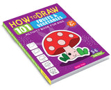 How to Draw: 101 Fruits and Vegetables | Step-by-Step Drawing Activity Book for Kids | Ages 5+ | Boost Creativity & Fine Motor Skills Through Art - Retail Maharaj