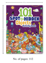101 Spot the Hidden Objects Activity Book Boost Focus, Visual Discrimination & Observation Skills | Fun and Engaging Puzzles with Thematic Scenes | Ages 4–8 | 2 Hours of Screen-Free Brain-Boosting Fun - Retail Maharaj