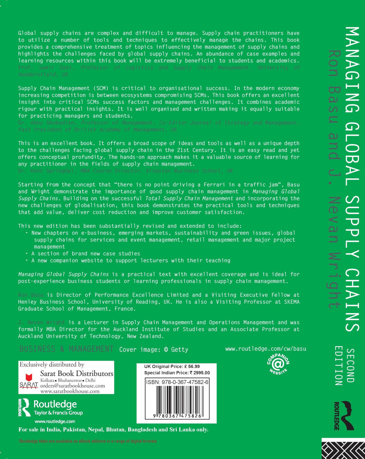 Managing Global Supply Chains - Retail Maharaj