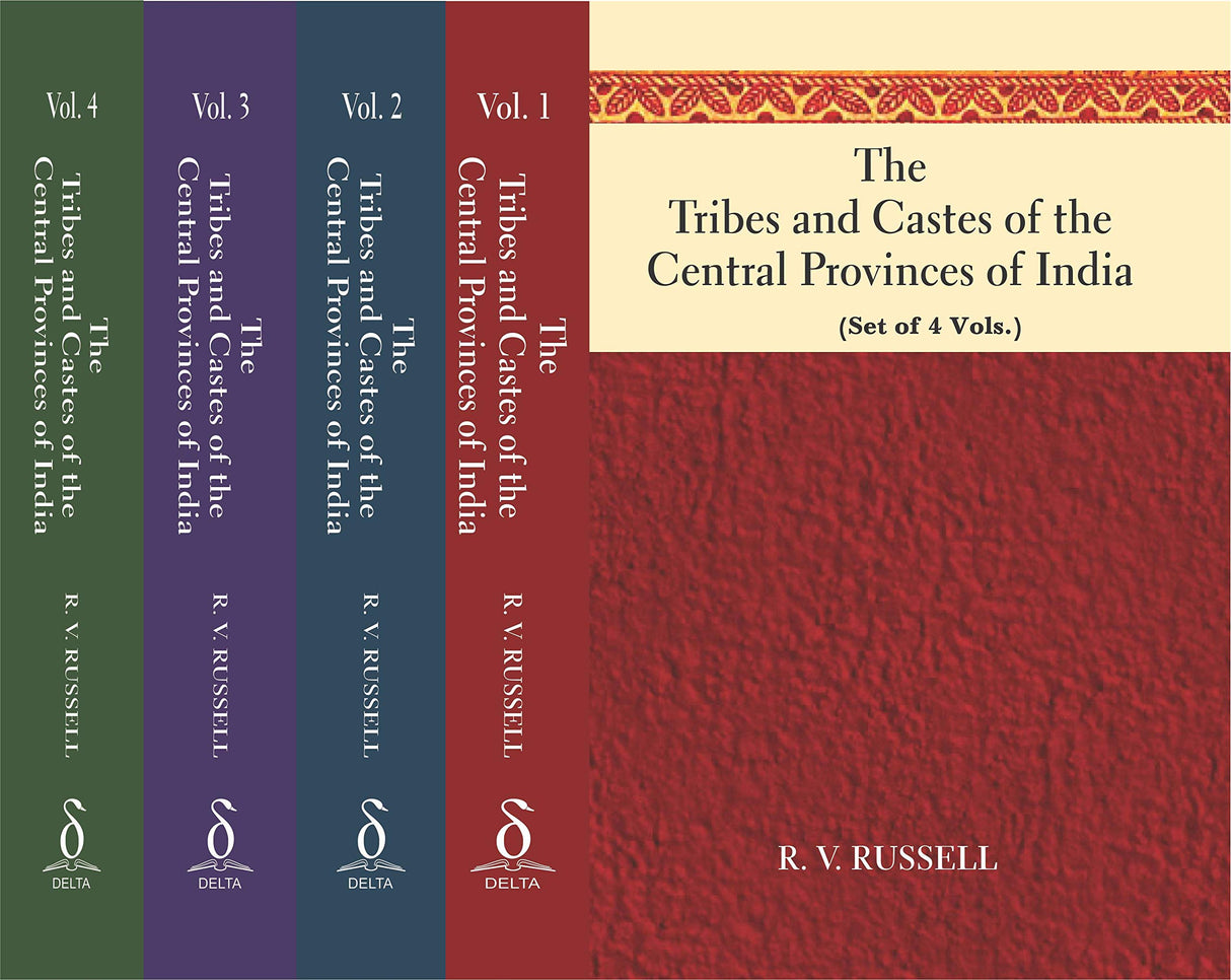 The Tribes and Castes of the Central Provinces of India: (set of 4 vols) - Retail Maharaj