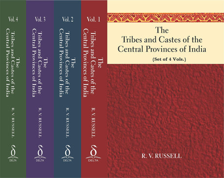 The Tribes and Castes of the Central Provinces of India: (set of 4 vols) - Retail Maharaj