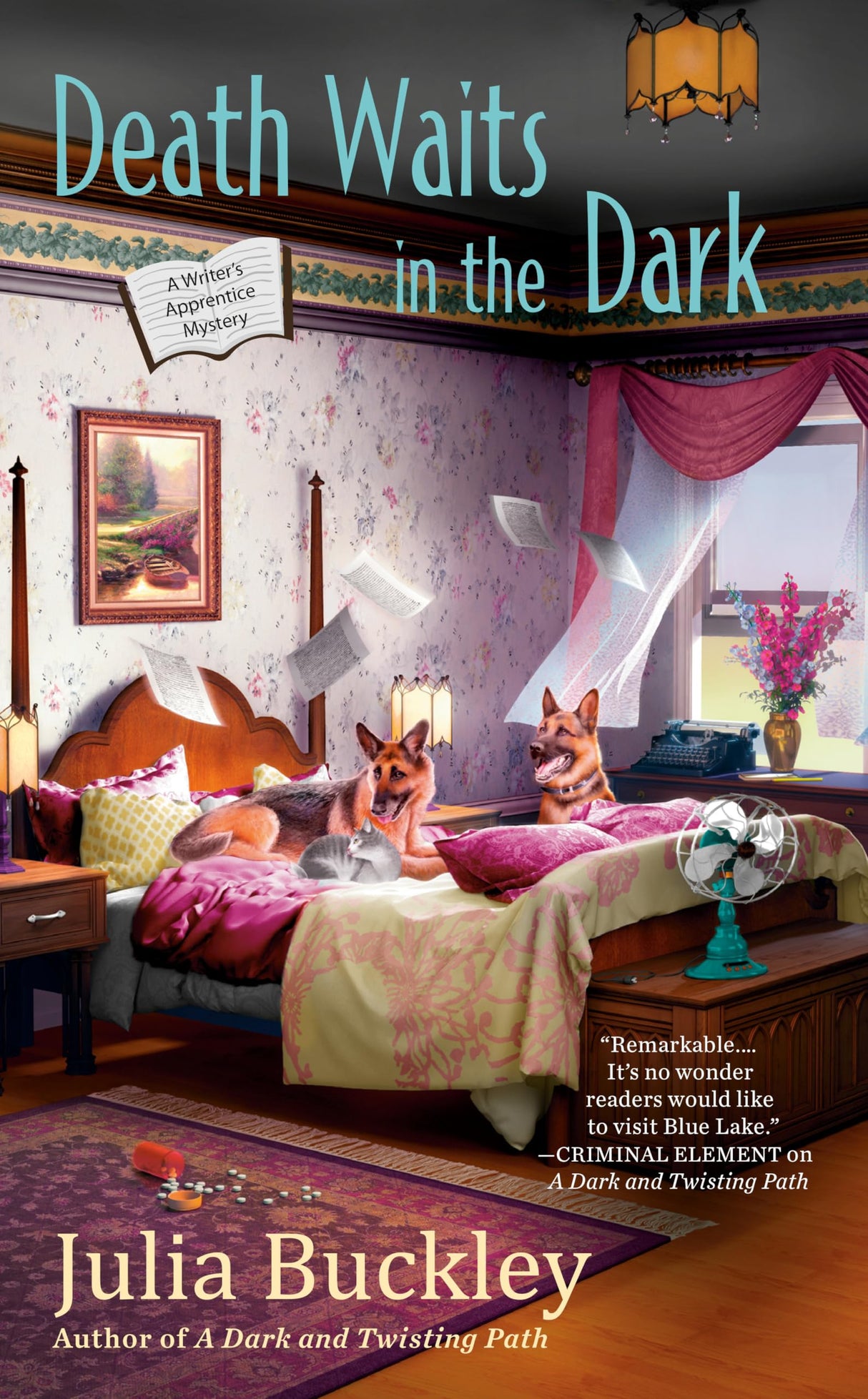 Death Waits in the Dark: A Writer's Apprentice Mystery #4