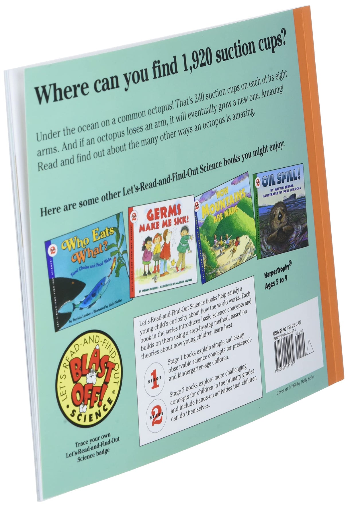 Octopus Is Amazing (Let's-Read-and-Find-Out Science 2)
