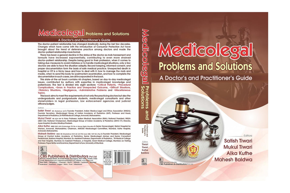 Medicolegal Problems And Solutions A Doctors And Practitioners Guide (Flexicover 2024)