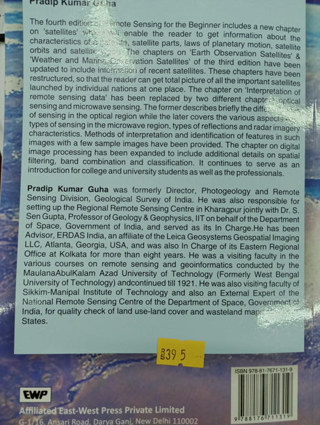 REMOTE SENSING FOR THE BEGINNER 4TH ED - Retail Maharaj