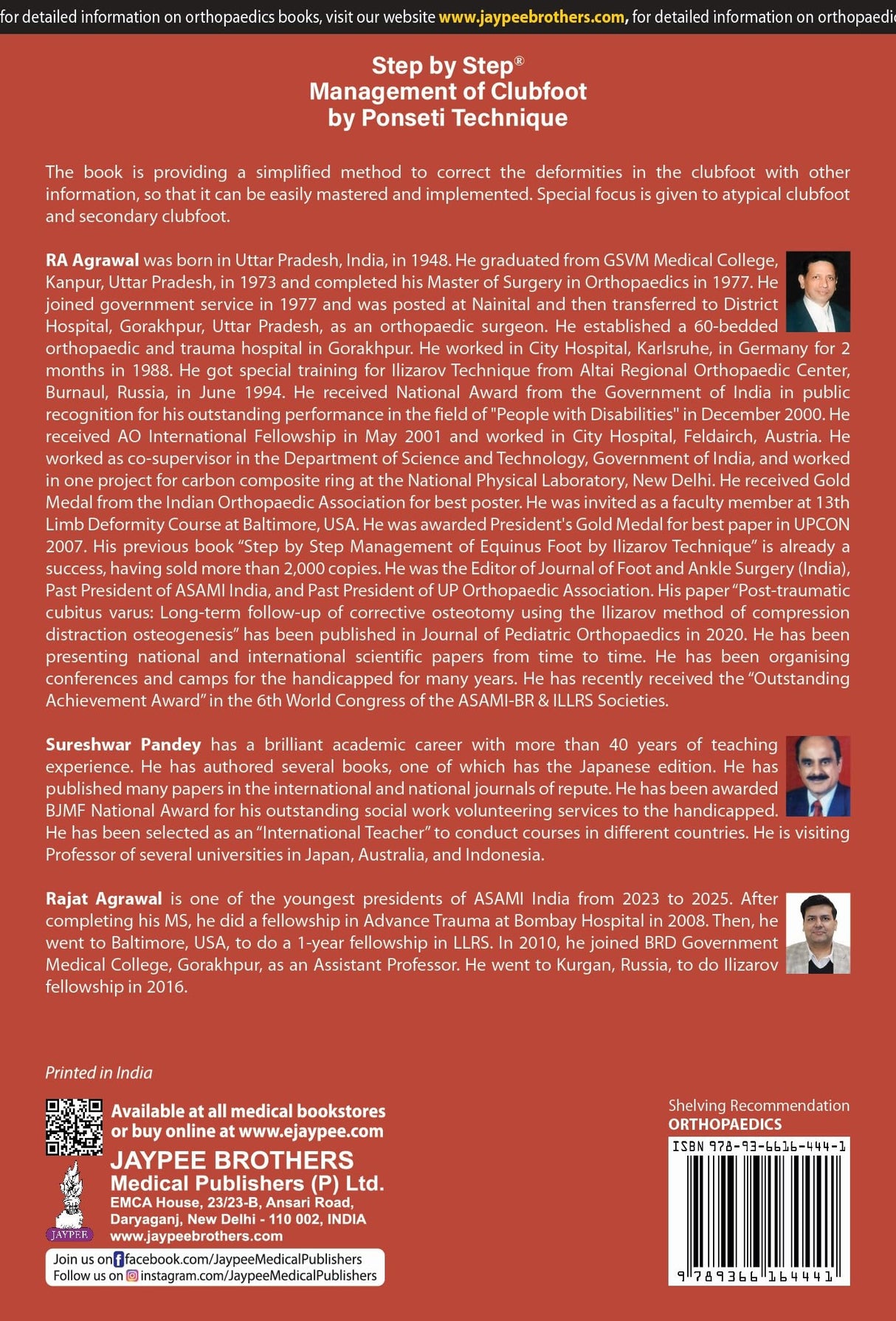 STEP BY STEP MANAGEMENT OF CLUBFOOT BY PONSETI TECHNIQUE