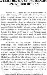 Persian Influence on Art, Architecture, Philosophy and Culture of Indian Subcontinent