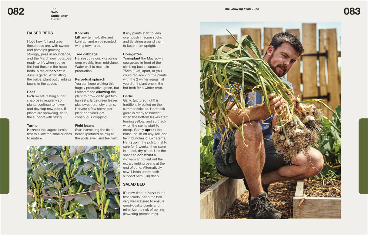 The Self-Sufficiency Garden: Feed Your Family and Save Money: THE #1 SUNDAY TIMES BESTSELLER