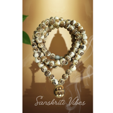 Shri Sita Ram Ji Tulsi Locket Mala with 108 Beads – Sacred Spiritual Necklace for Pooja & Devotion - Retail Maharaj