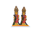 Akshar Purushottam Maharaj Foil(Acrylic & Stand: Large)