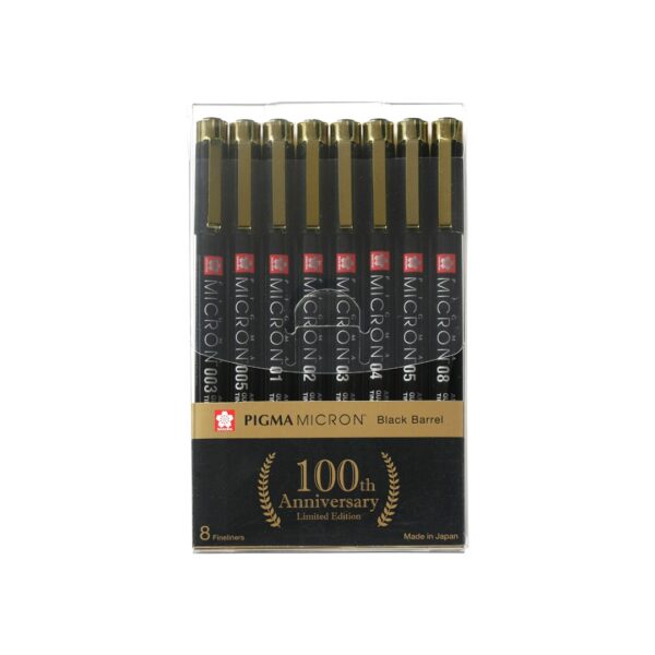 Sakura Pigma Micron 100th Anniversary Limited Edition Pen Set