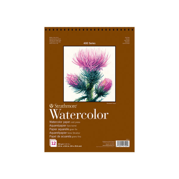 Strathmore 400 Series Watercolor Paper Pads Cold Press Professional Sheets