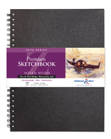 Stillman Birn Zeta Series Extra Heavyweight Smooth Paper Sketchbook Open Stock