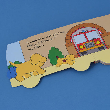 Spot's Fire Engine: Shaped Book with Siren and Flashing Light! - Retail Maharaj