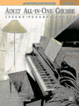 Alfred's Basic Adult All-In-One Course, Bk 1: Lesson * Theory * Technic, Comb Bound Book - Retail Maharaj