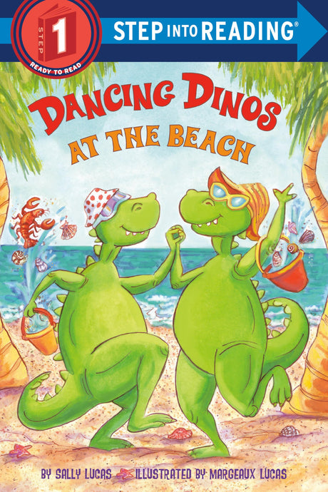 Dancing Dinos at the Beach (Step into Reading) [Paperback] Lucas, Sally and Lucas, Margeaux - Retail Maharaj