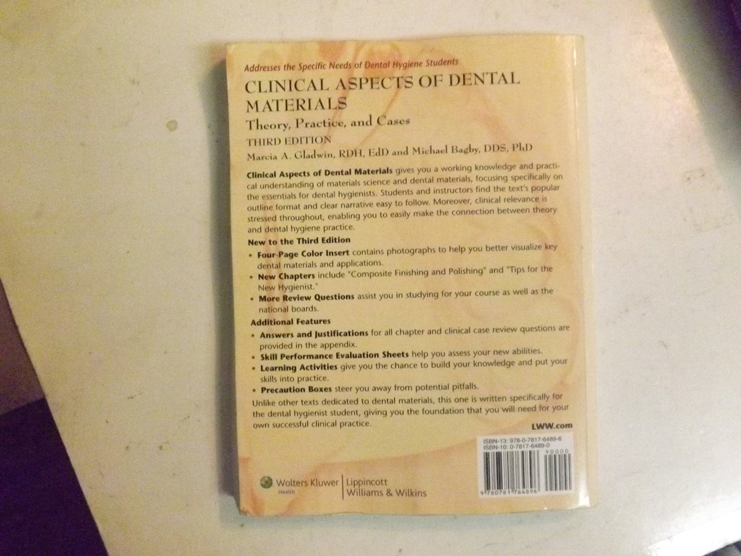 Clinical Aspects of Dental Materials: Theory, Practice, and Cases