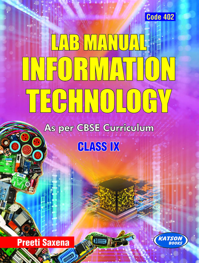 Lab Manual Information Technology (Code 402) Class IX - Retail Maharaj