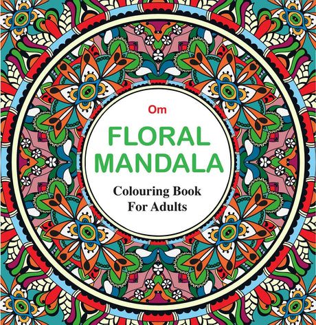Colouring Book for Adults - Floral Mandala - Retail Maharaj