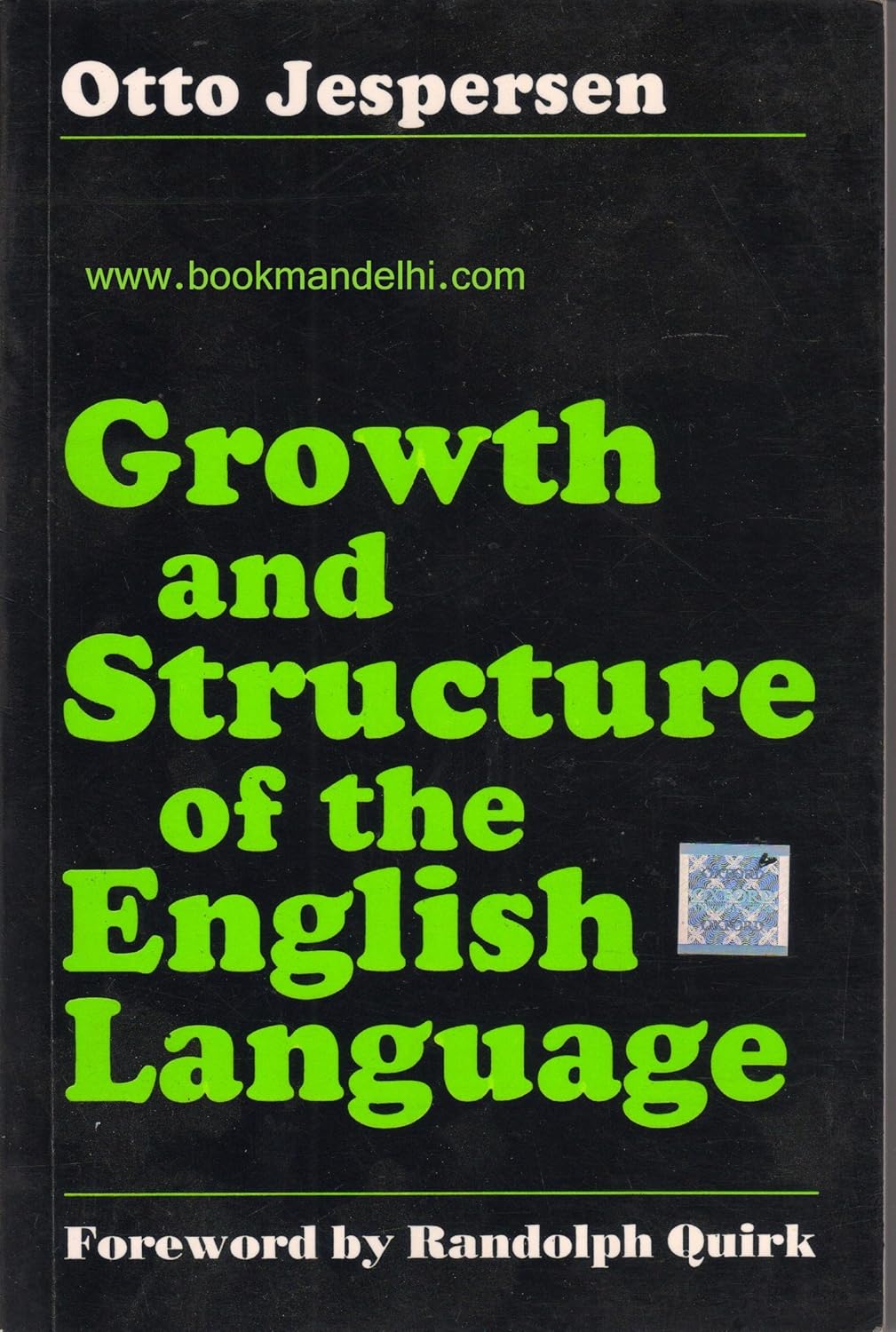 Growth And Structure Of English Language - Retail Maharaj
