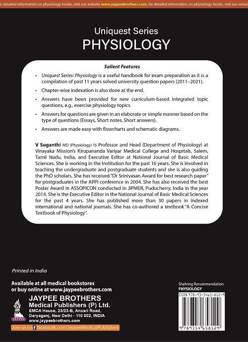 UNIQUEST SERIES PHYSIOLOGY