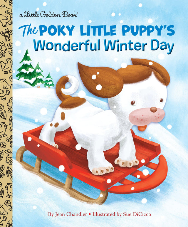 The Poky Little Puppy's Wonderful Winter Day (Little Golden Book) - Retail Maharaj