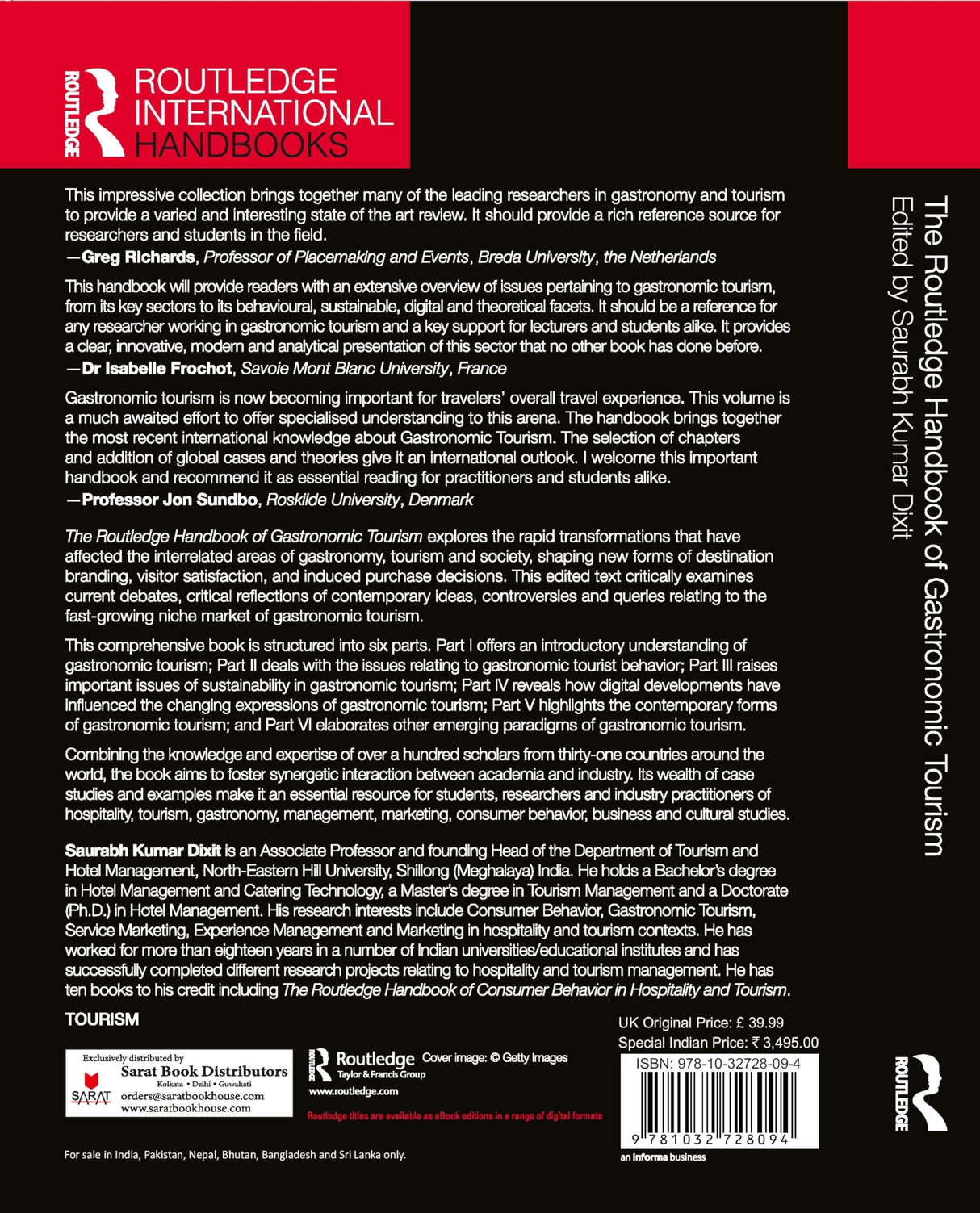 The Routledge Handbook of Gastronomic Tourism - Retail Maharaj