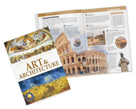 Knowledge Encyclopedia Boxed Set 8 Hardcover Books For Kids Age Group 10+ Total No. Of Pages 1536 192 Pages Per Book Of A4 Size Topics-World History Space Planet Earth Inventions & Discoveries - Retail Maharaj