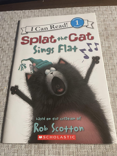 Splat The Cat: Splat The Cat Sings Flat (I Can Read Level 1) - Retail Maharaj