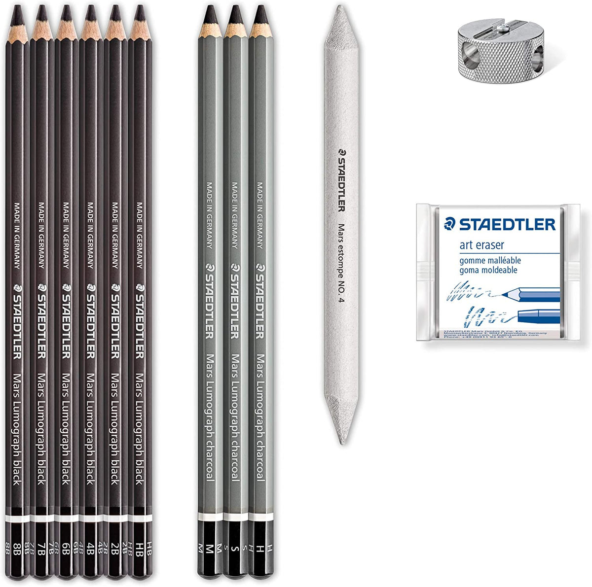 Staedtler Design Journey Charcoal Drawing Set – 12 Pieces | Retail Maharaj